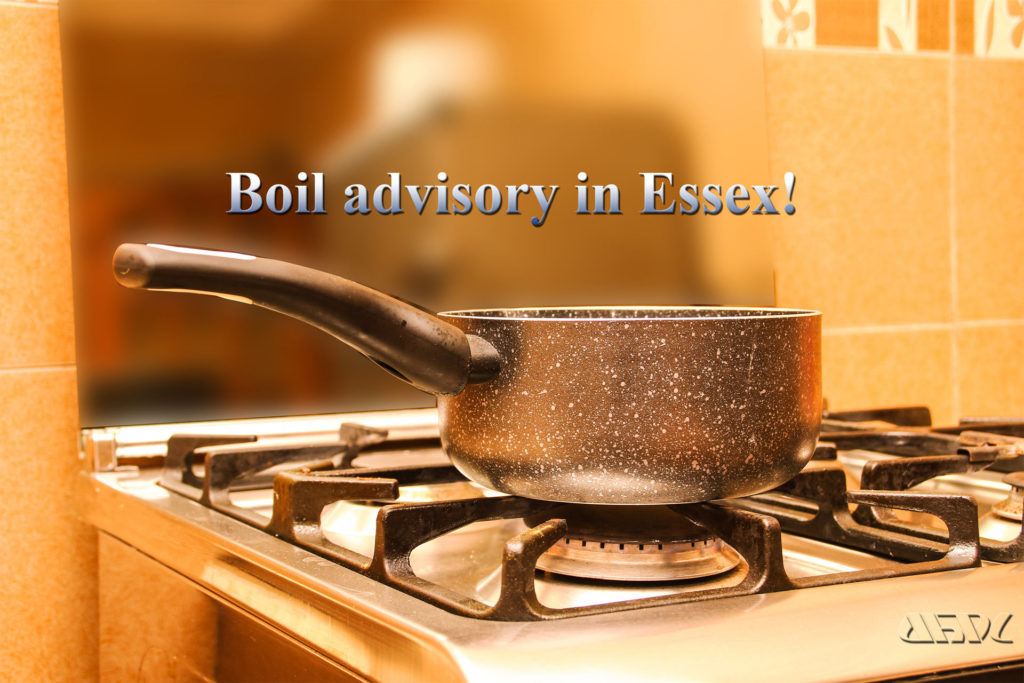 Boil Advisory issued in Essex September 2019